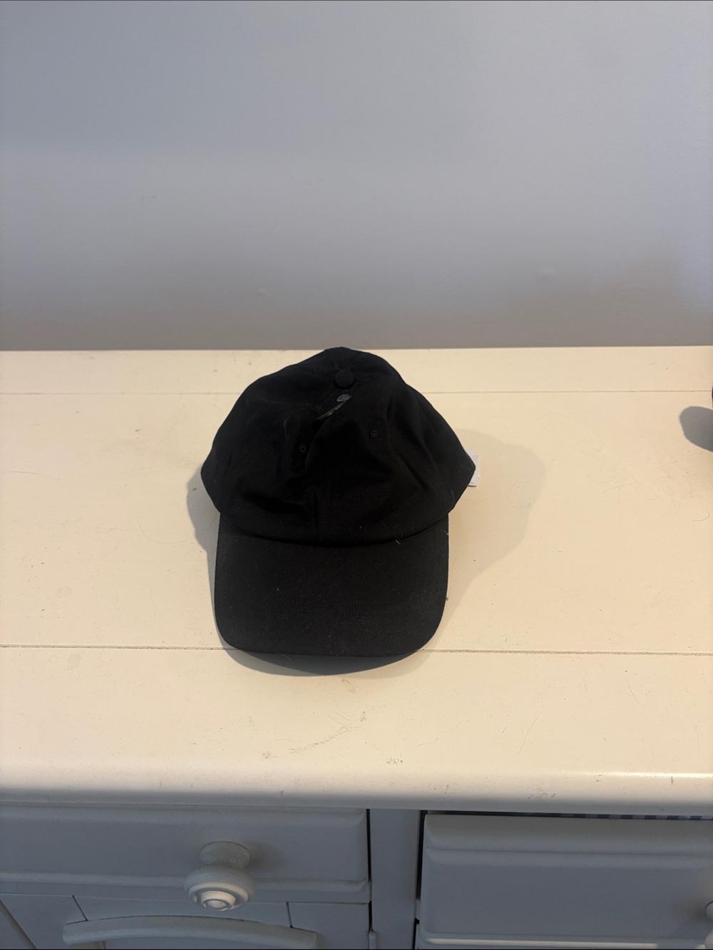 lululemon athletica Black Men's Baseball Cap - Minimal Logo